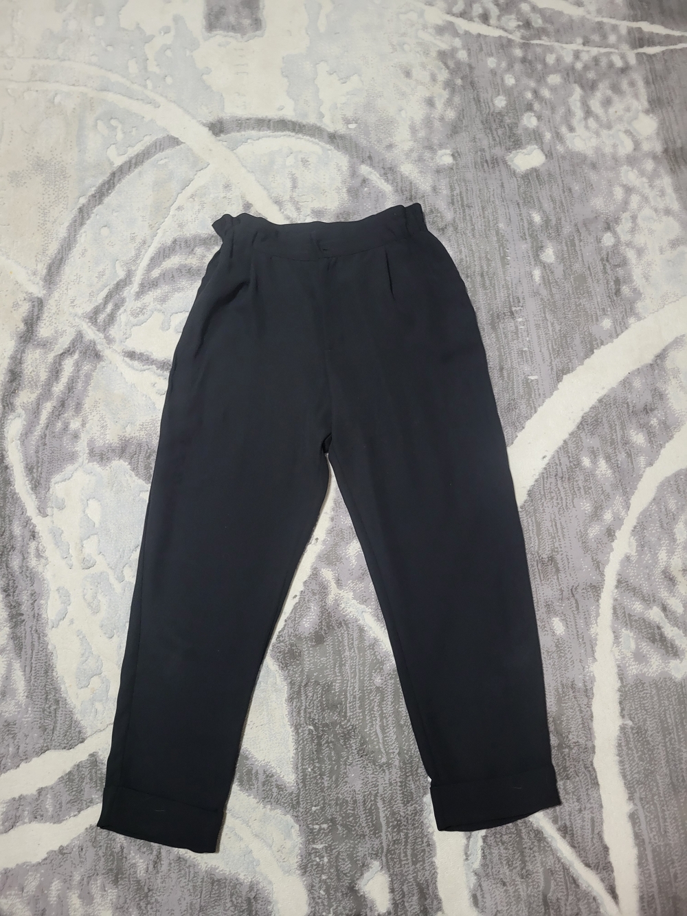 Zara High-Rise Black Women's Tailored Pants Size 6